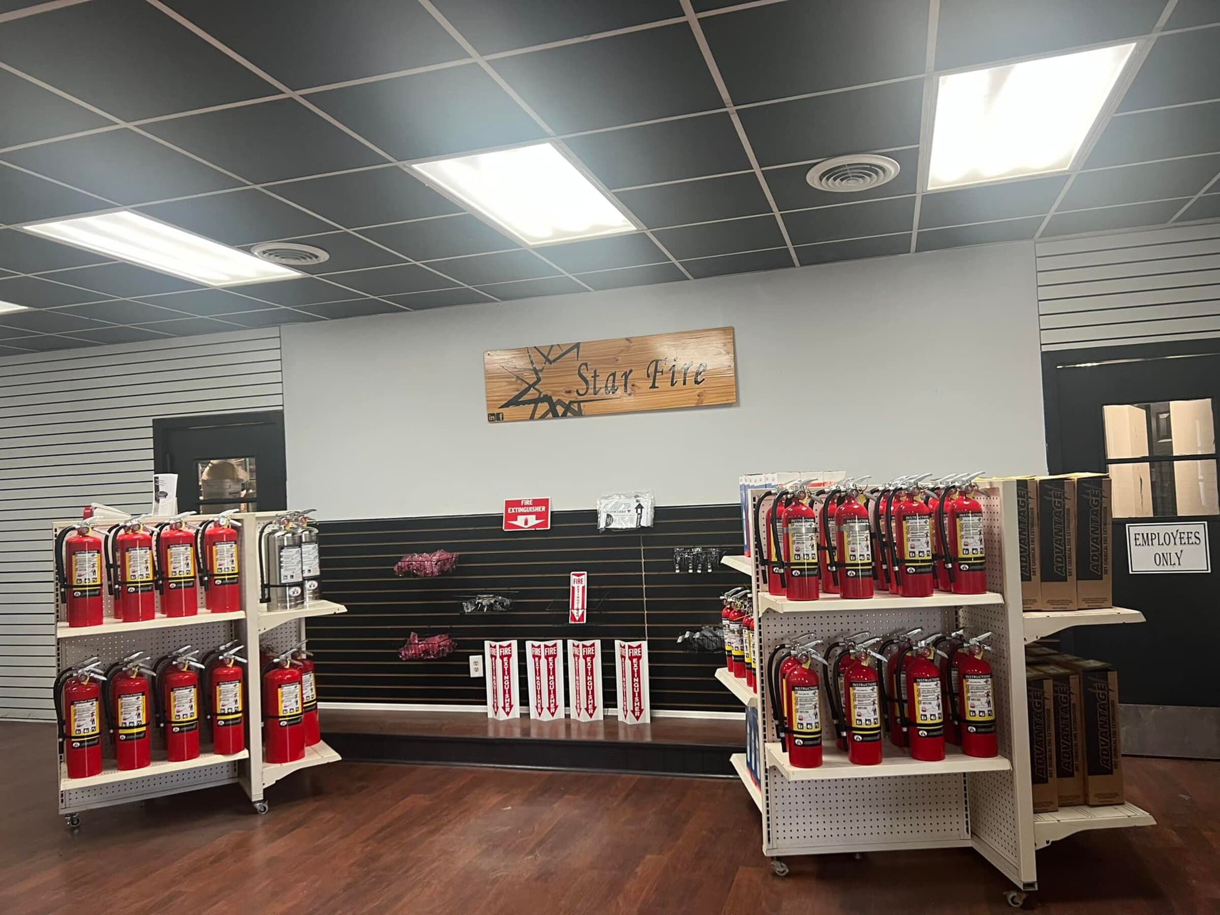 Star Fire Sprinklers Jacksonville sales floor